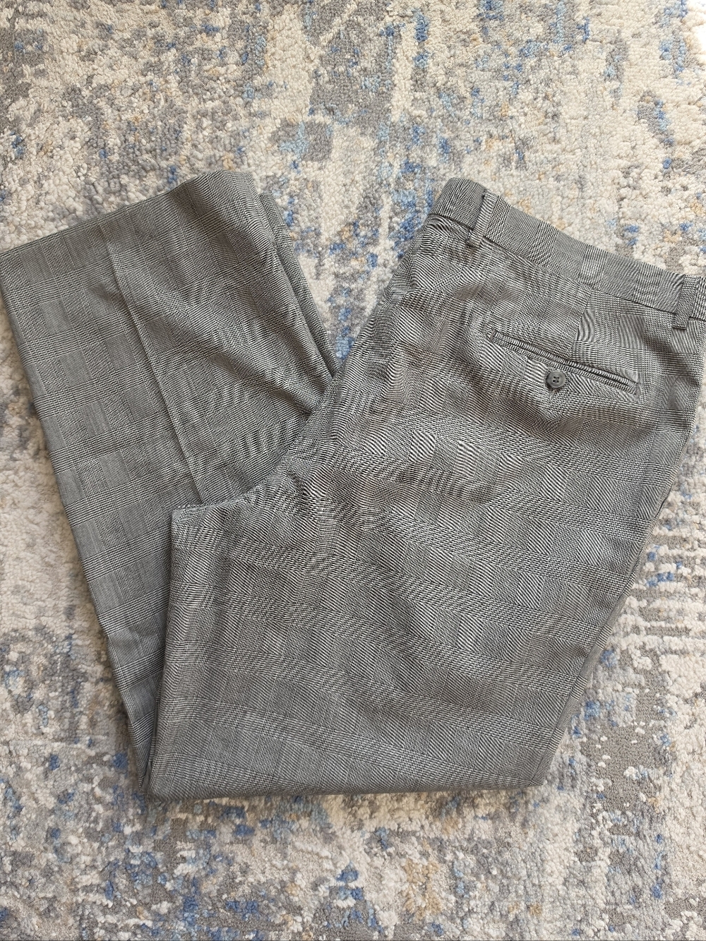 Jonathan Robert Plaid Dress Pants